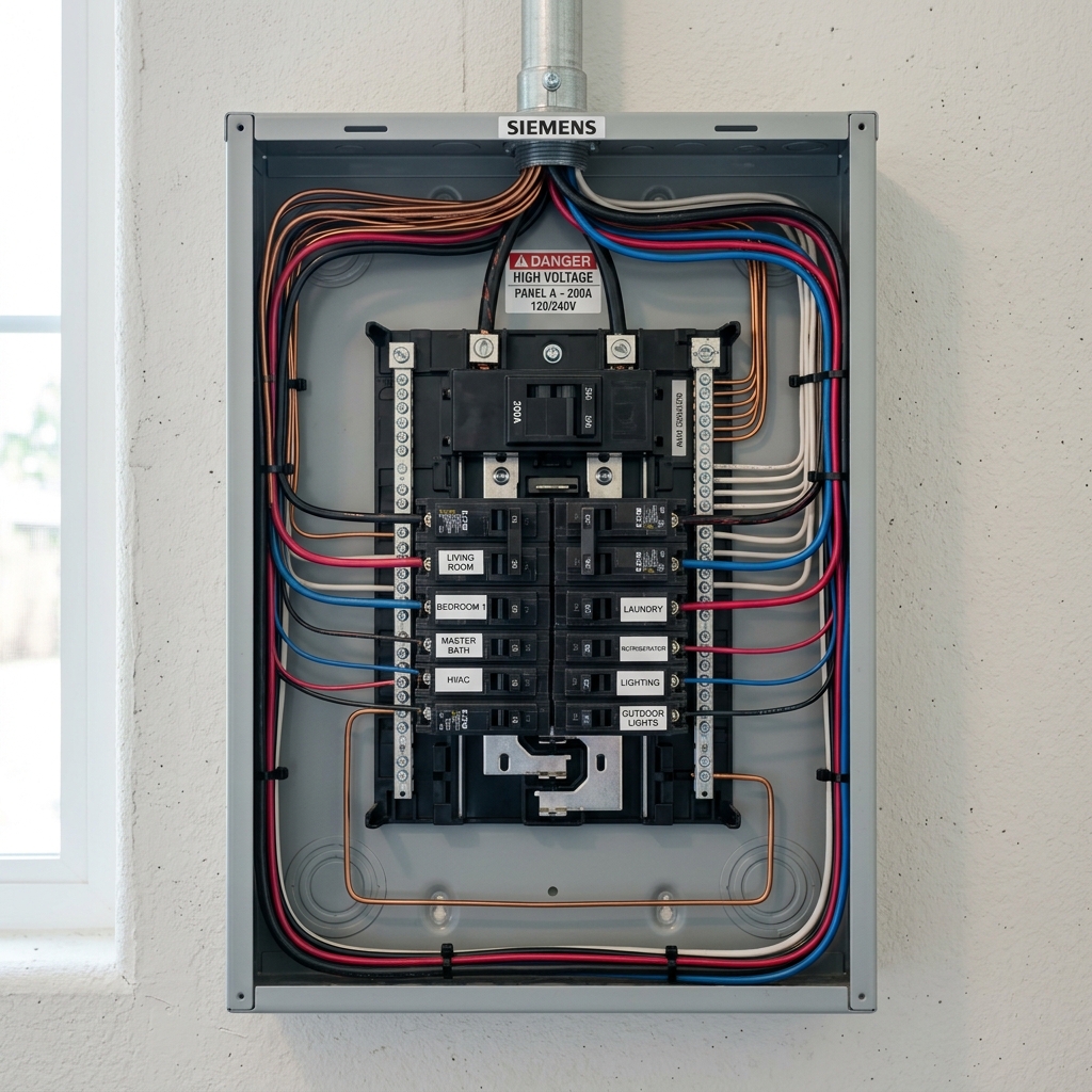Instalación y armado a nuevo de tablero eléctrico con llaves térmicas y disyuntor en CABA